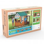 Casuta de joaca Garden View Kidkraft - din lemn pentru copii in gradina 